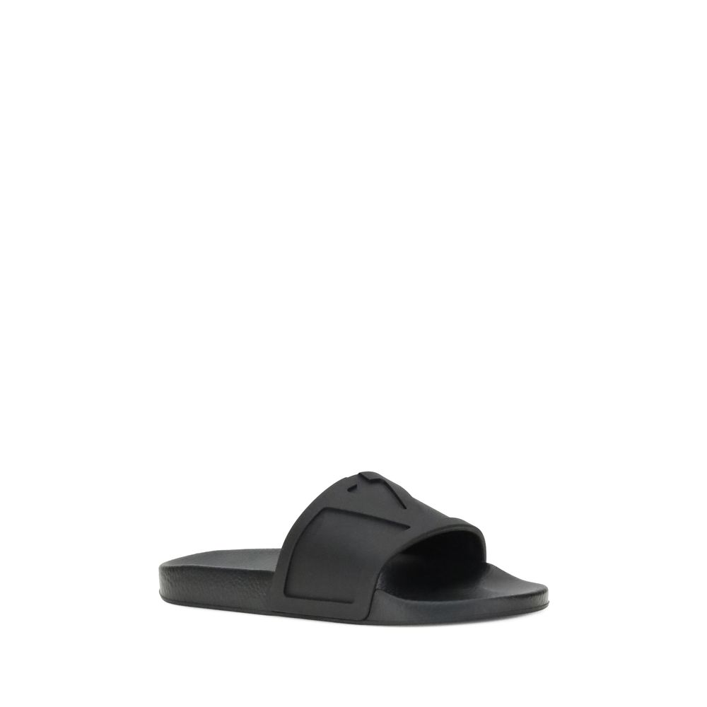 Sandales Valentino Garavani VLogo noires