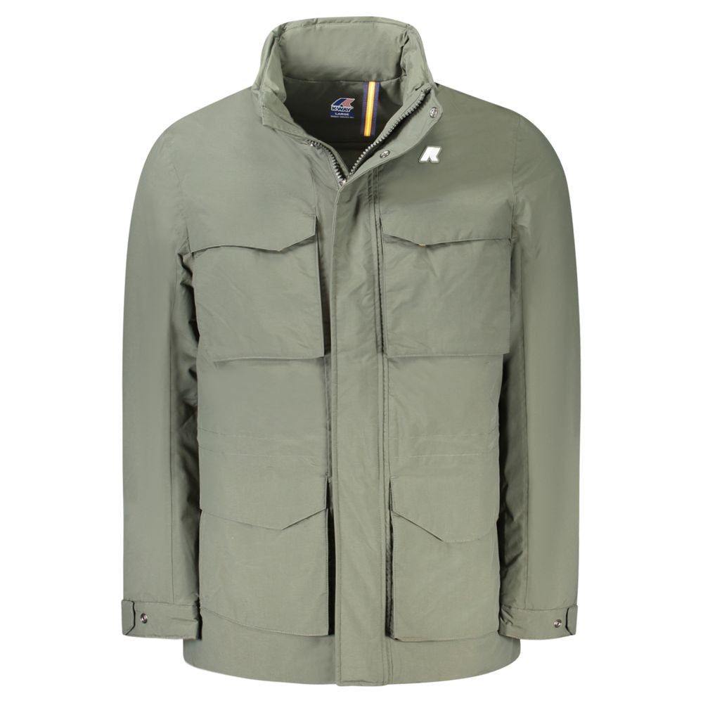 Veste Green à capuche verte