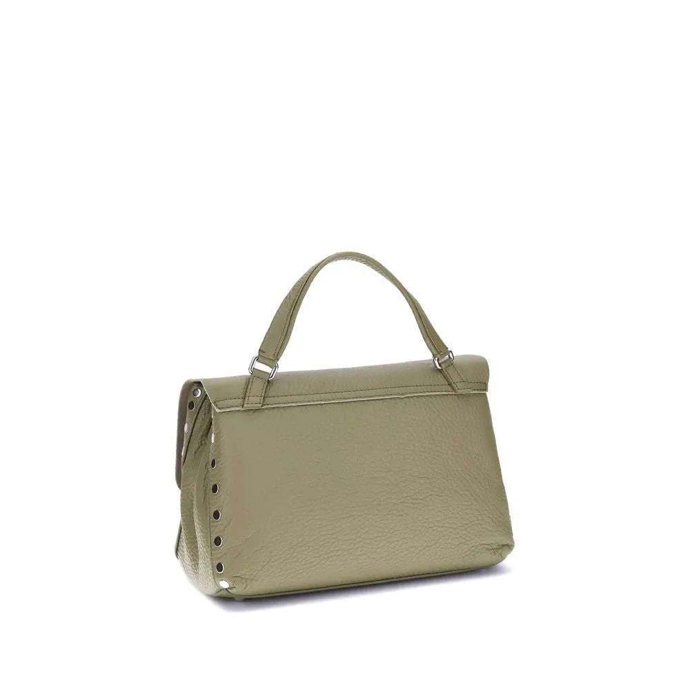 Sac à bandoulière Zanellato Postina Centauro en cuir noir Zanellato