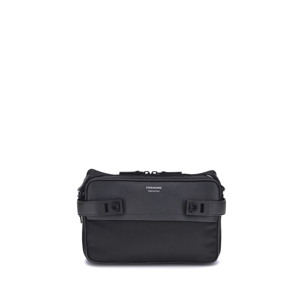 Sac Ferragamo Gancini bordeaux