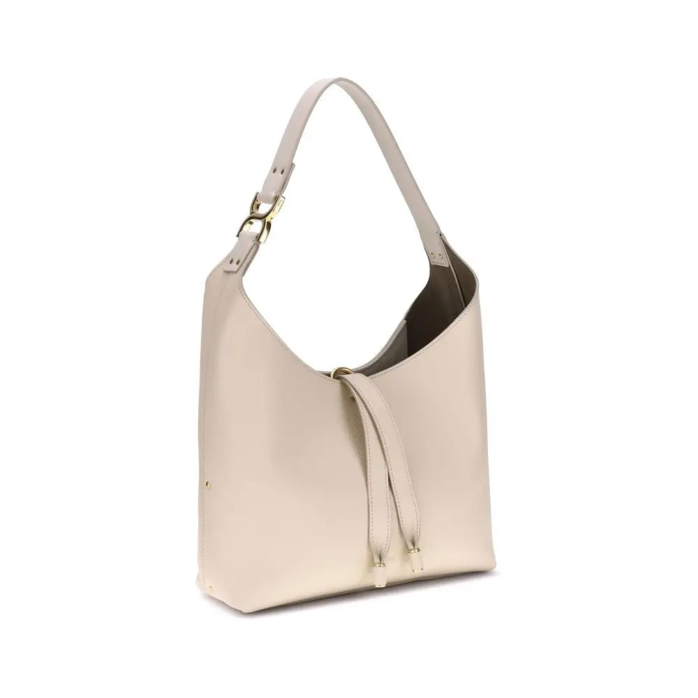 Sac Chloé Marcie en cuir marron Chloé