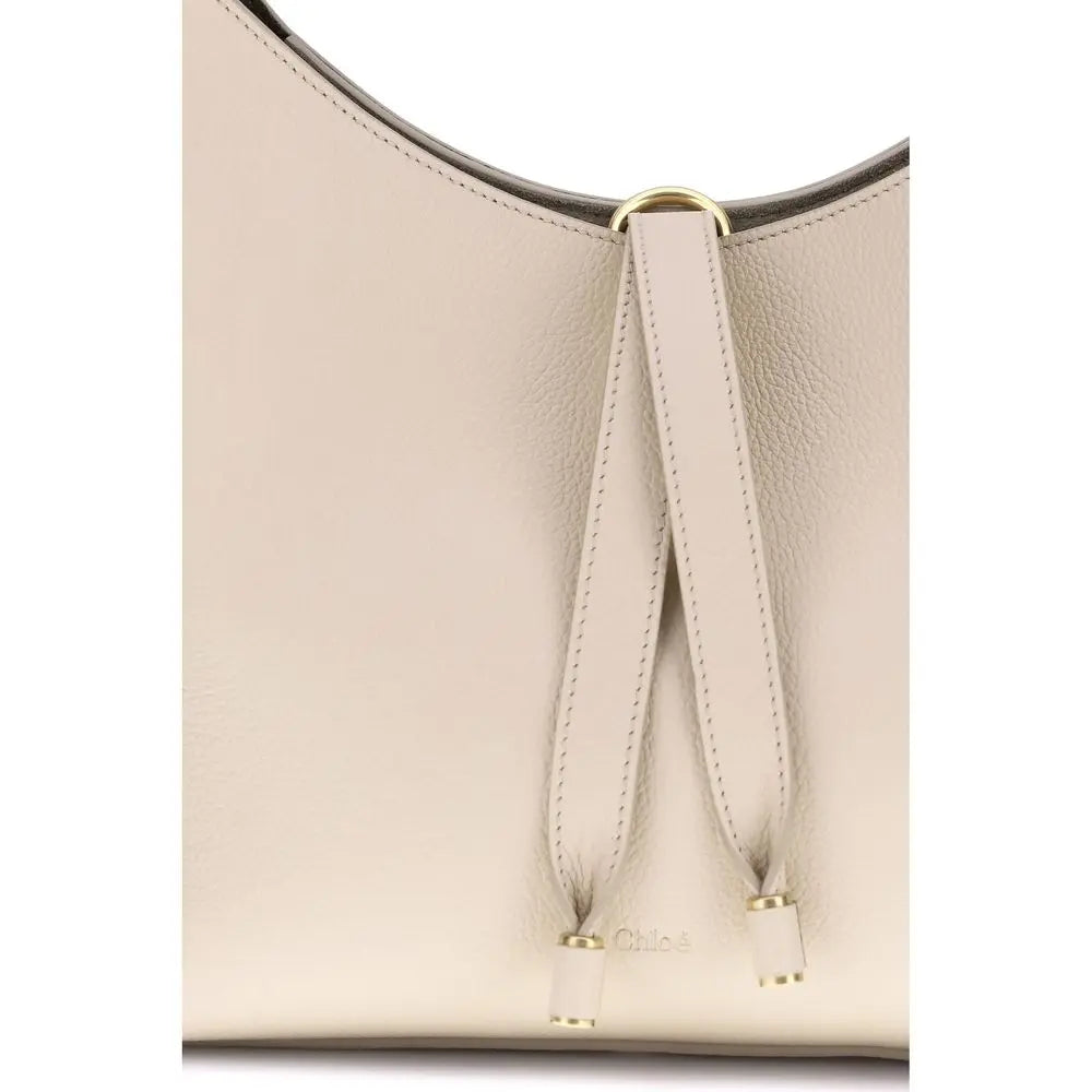 Sac Chloé Marcie en cuir marron Chloé
