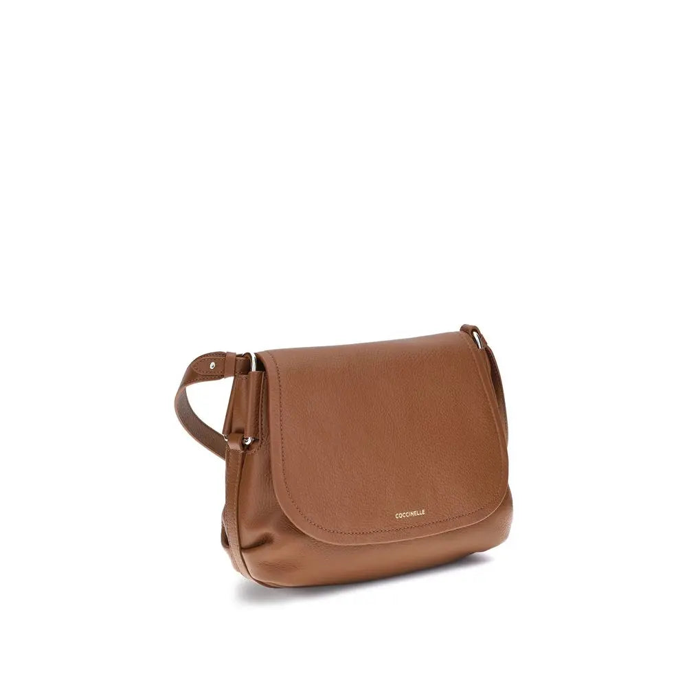 Sac épaule Coccinelle Rebekka beige Coccinelle