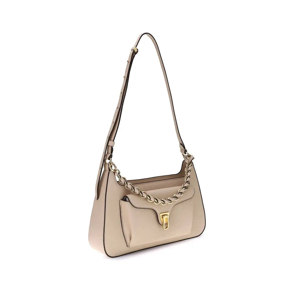 Sac épaule Coccinelle Beat Generation beige Coccinelle