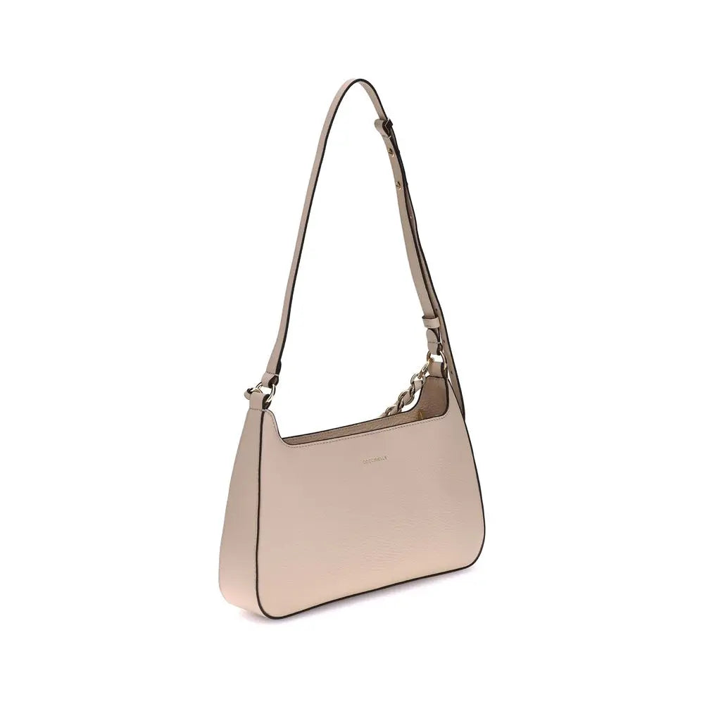 Sac épaule Coccinelle Beat Generation beige Coccinelle