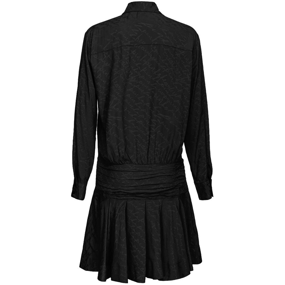 Robe PINKO en soie noire