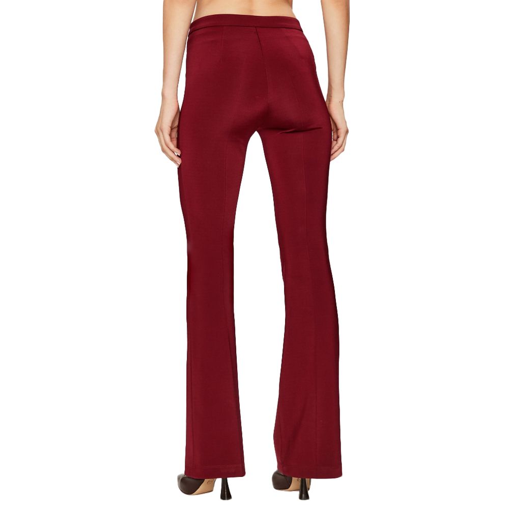 Pantalon Pinko fluide rouge