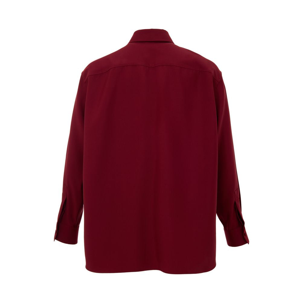 Chemise Gucci Overshirt Bordeaux