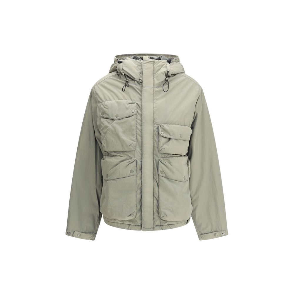 Veste à capuche C.P. Company nylon noire