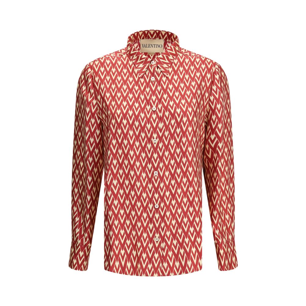 Chemise Valentino Toute La V multicolore