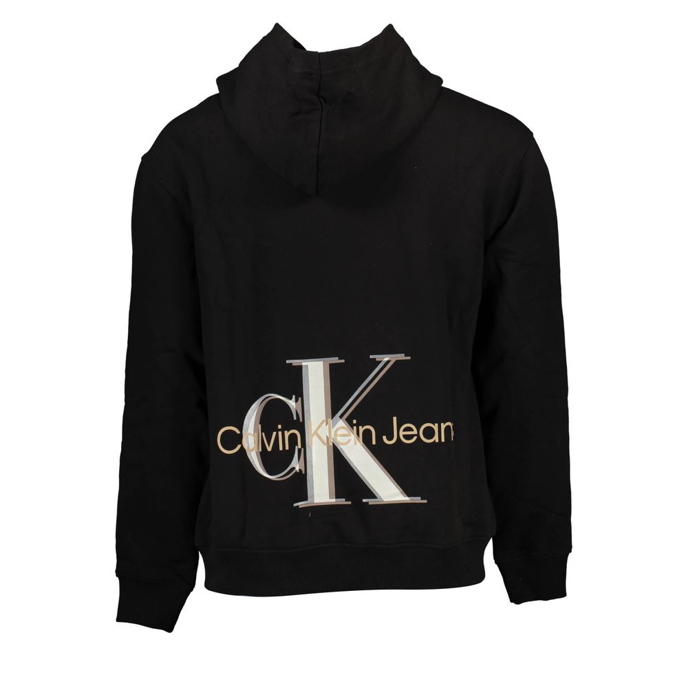 Sweatshirt noir avec capuche