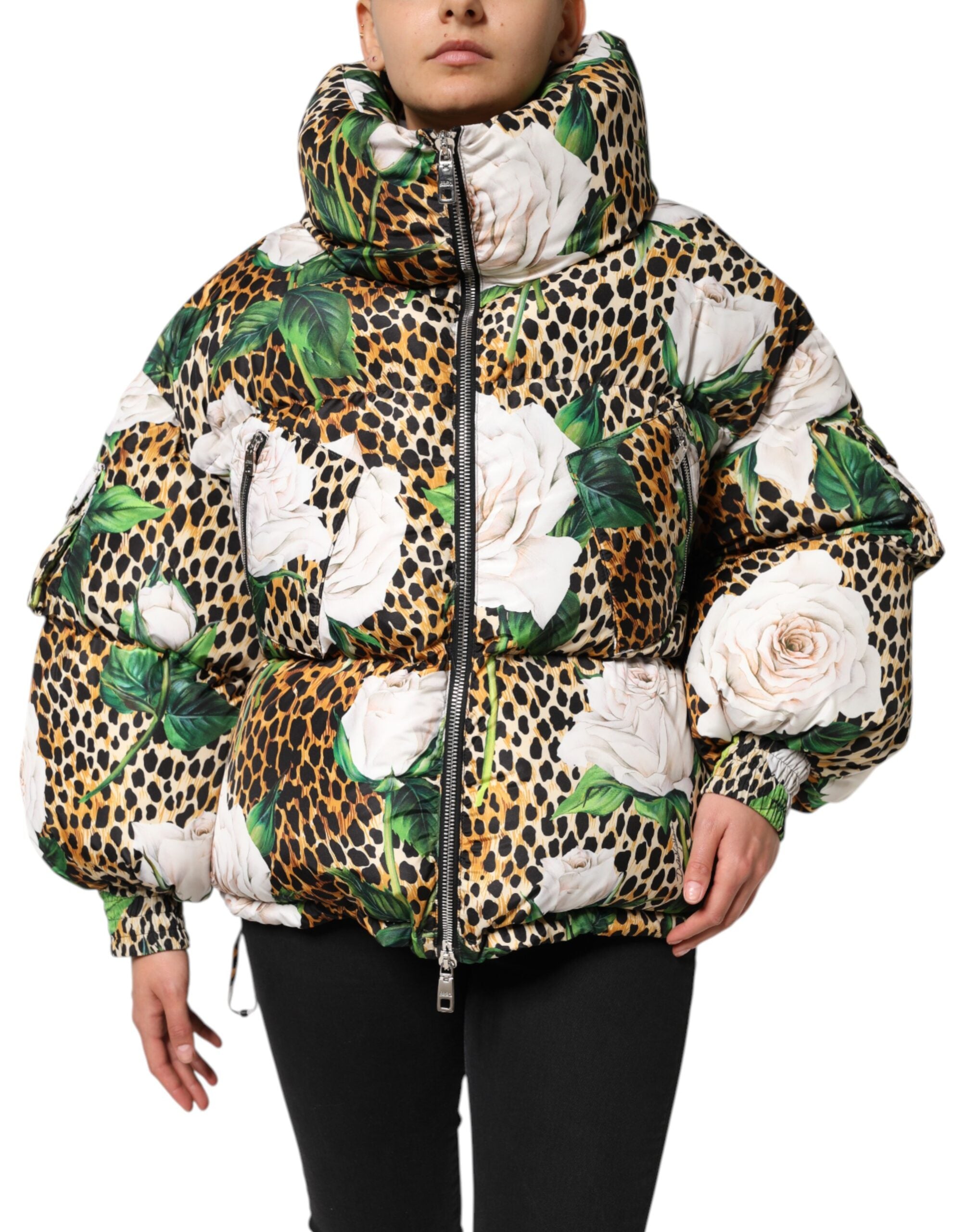 Doudoune Dolce & Gabbana Multicolore léopard