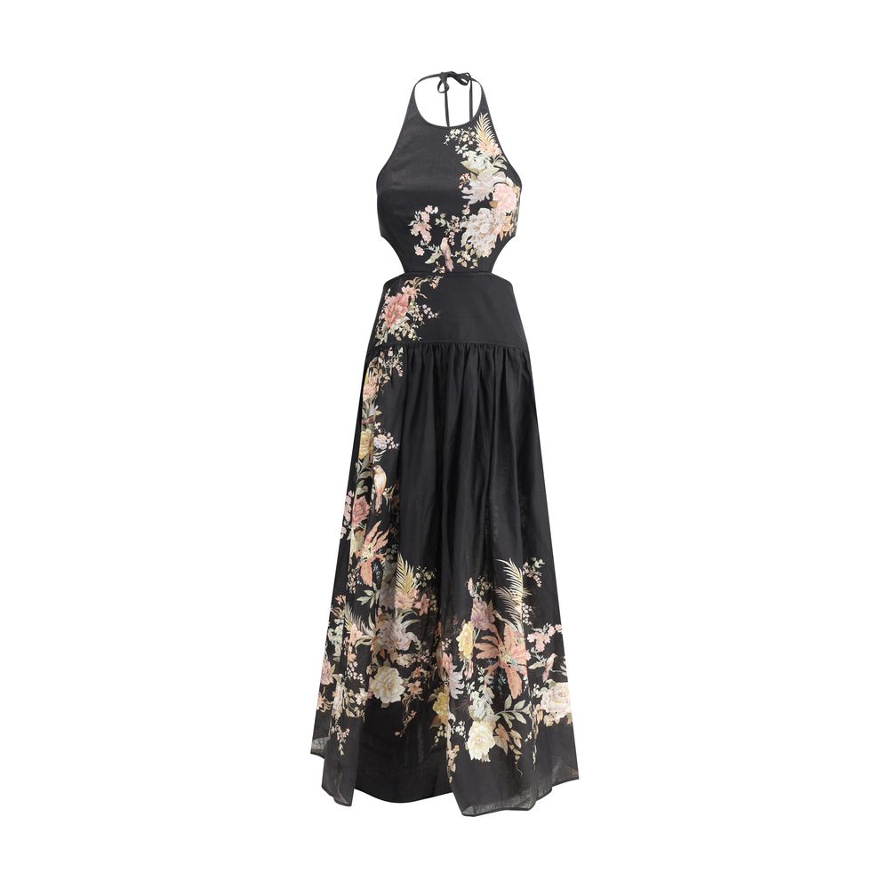Robe midi Zimmermann Tallow florale