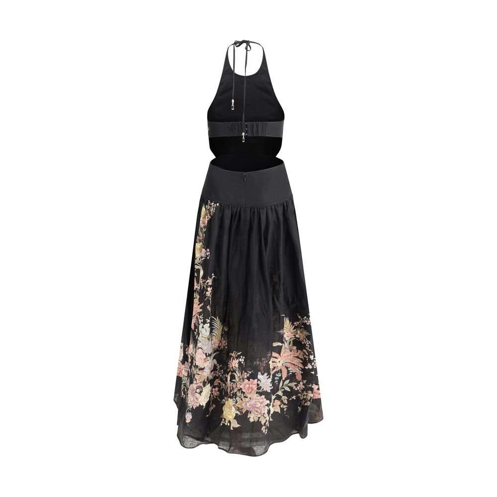 Robe midi Zimmermann Tallow florale