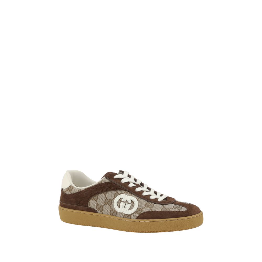 Baskets Gucci GG blanches