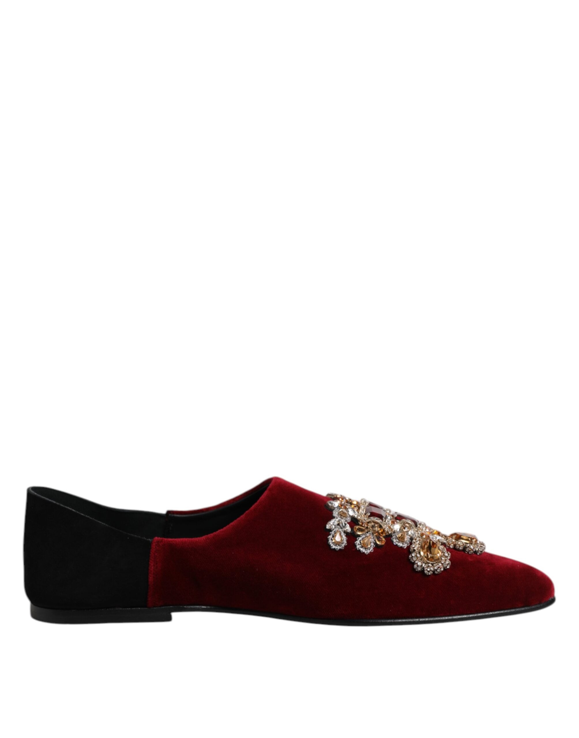 Loafers Dolce & Gabbana noirs et rouges
