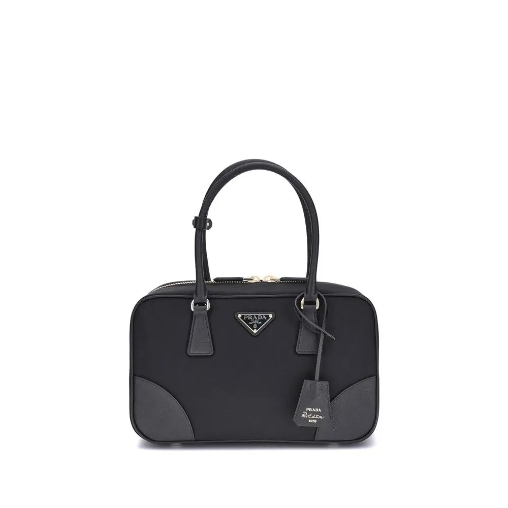 Sac à main Prada Re-Nylon noir Prada