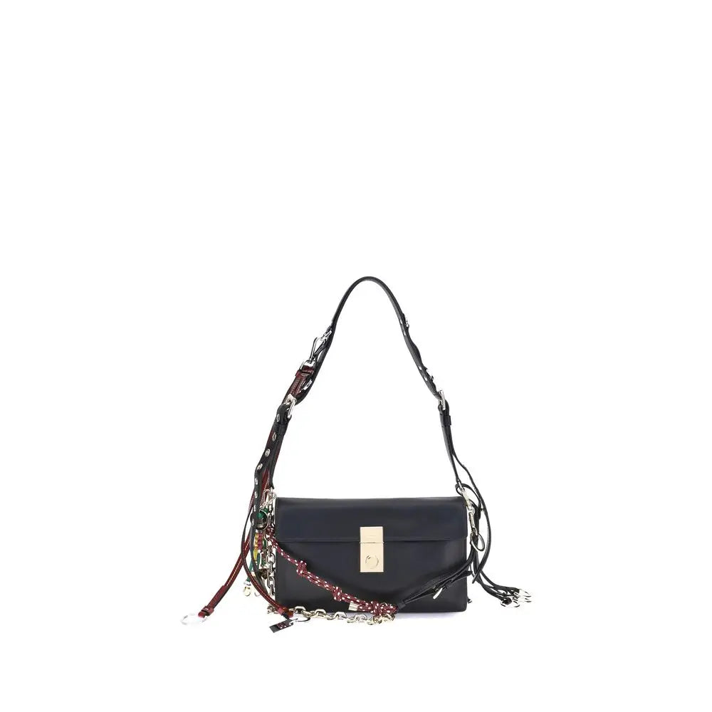 Sac épaule Prada Soft Sound noir Prada