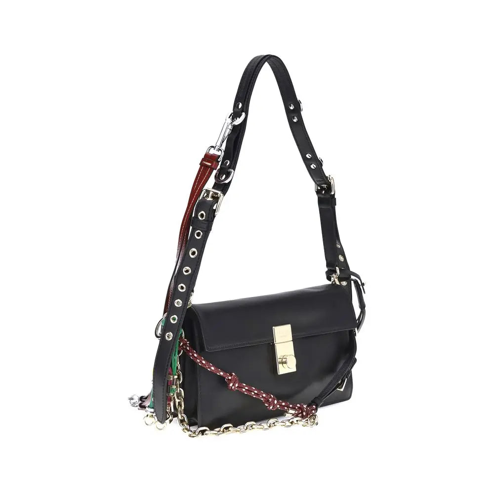 Sac épaule Prada Soft Sound noir Prada