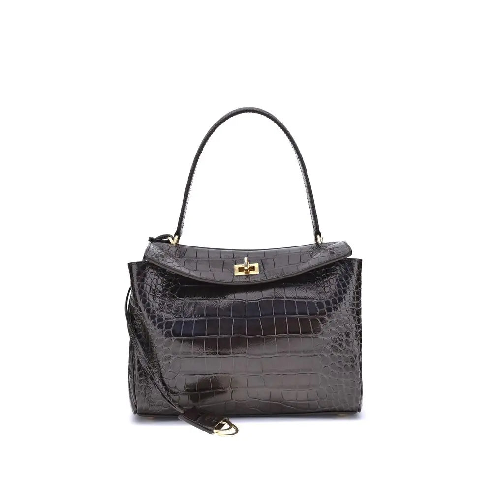 Sac à main Balenciaga Rodeo crocodile Balenciaga
