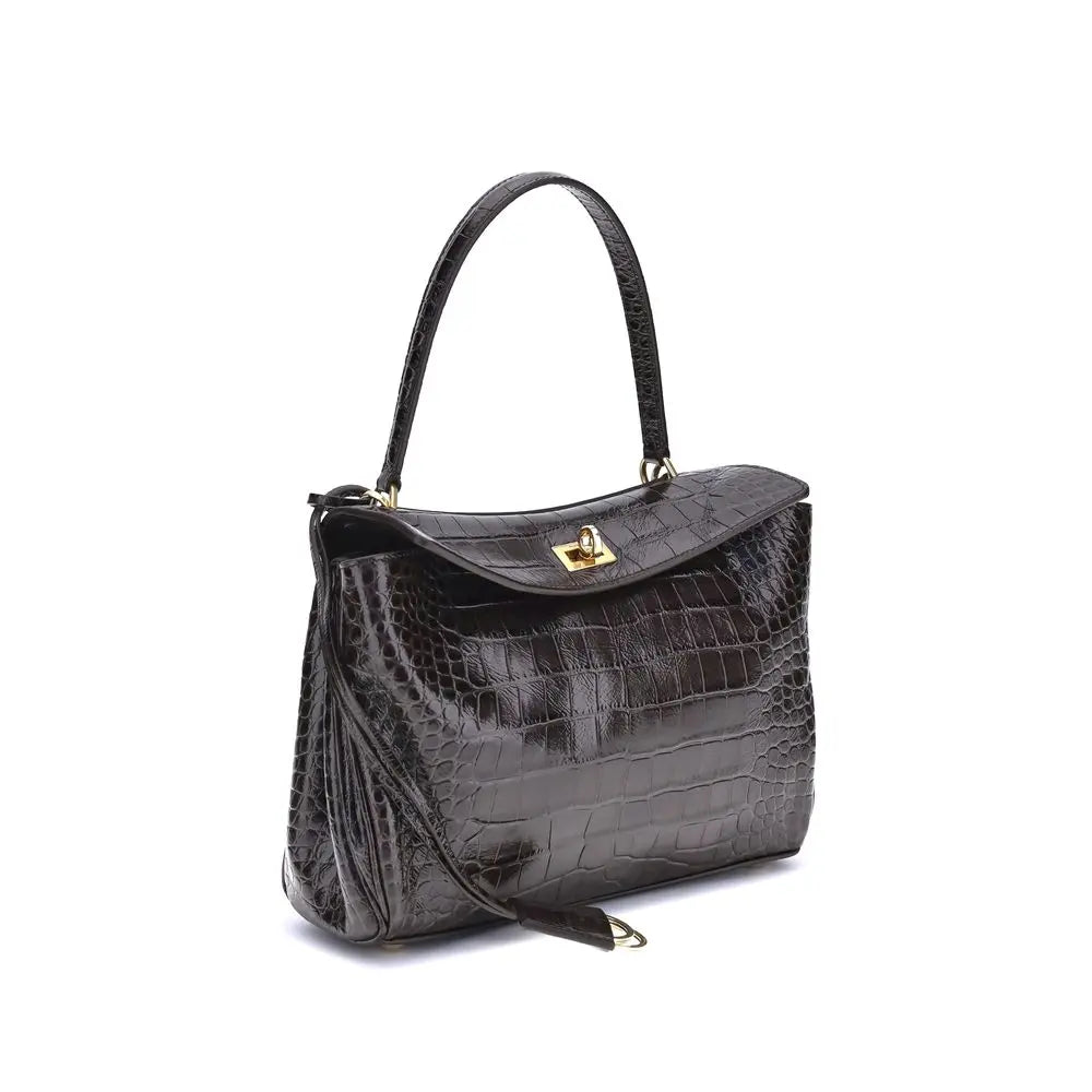 Sac à main Balenciaga Rodeo crocodile Balenciaga