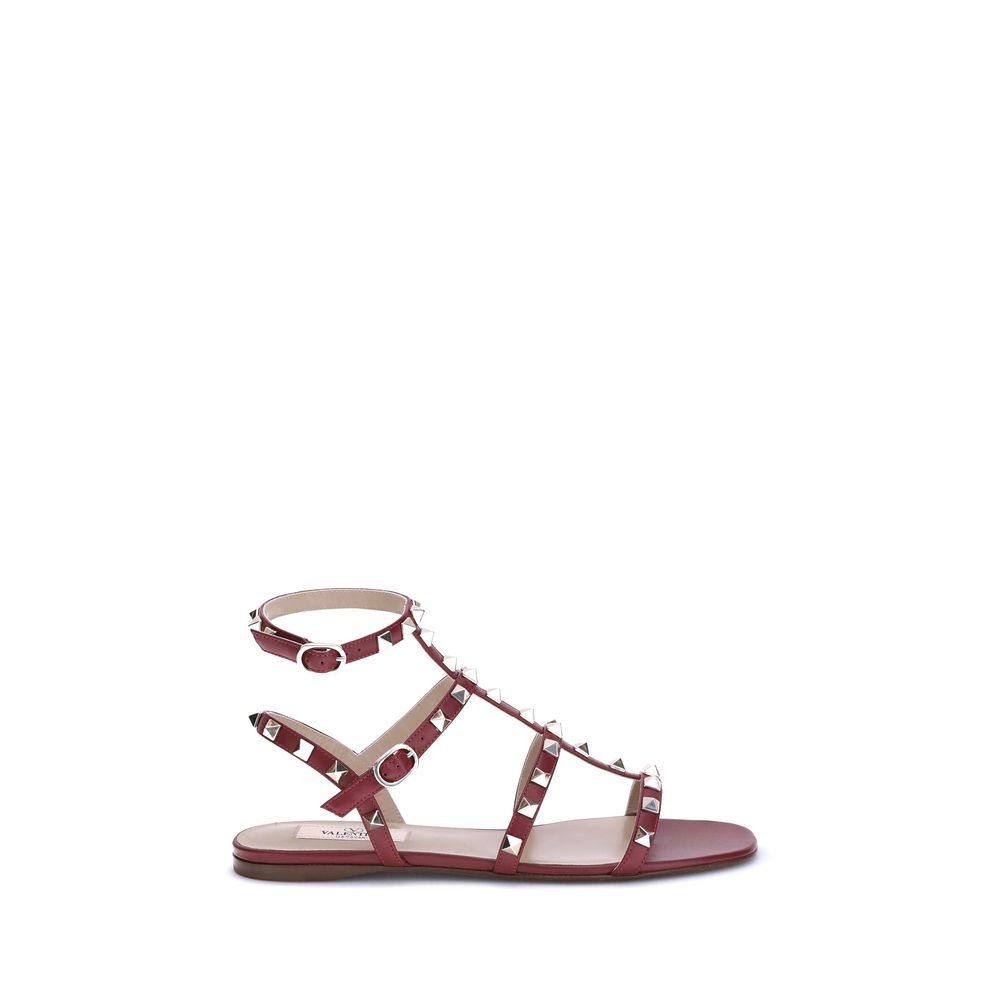 Sandales Valentino Garavani Rockstud noires