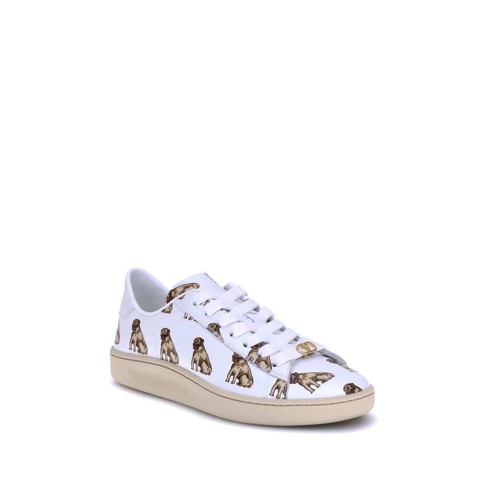 Baskets Valentino Garavani Royco blanches