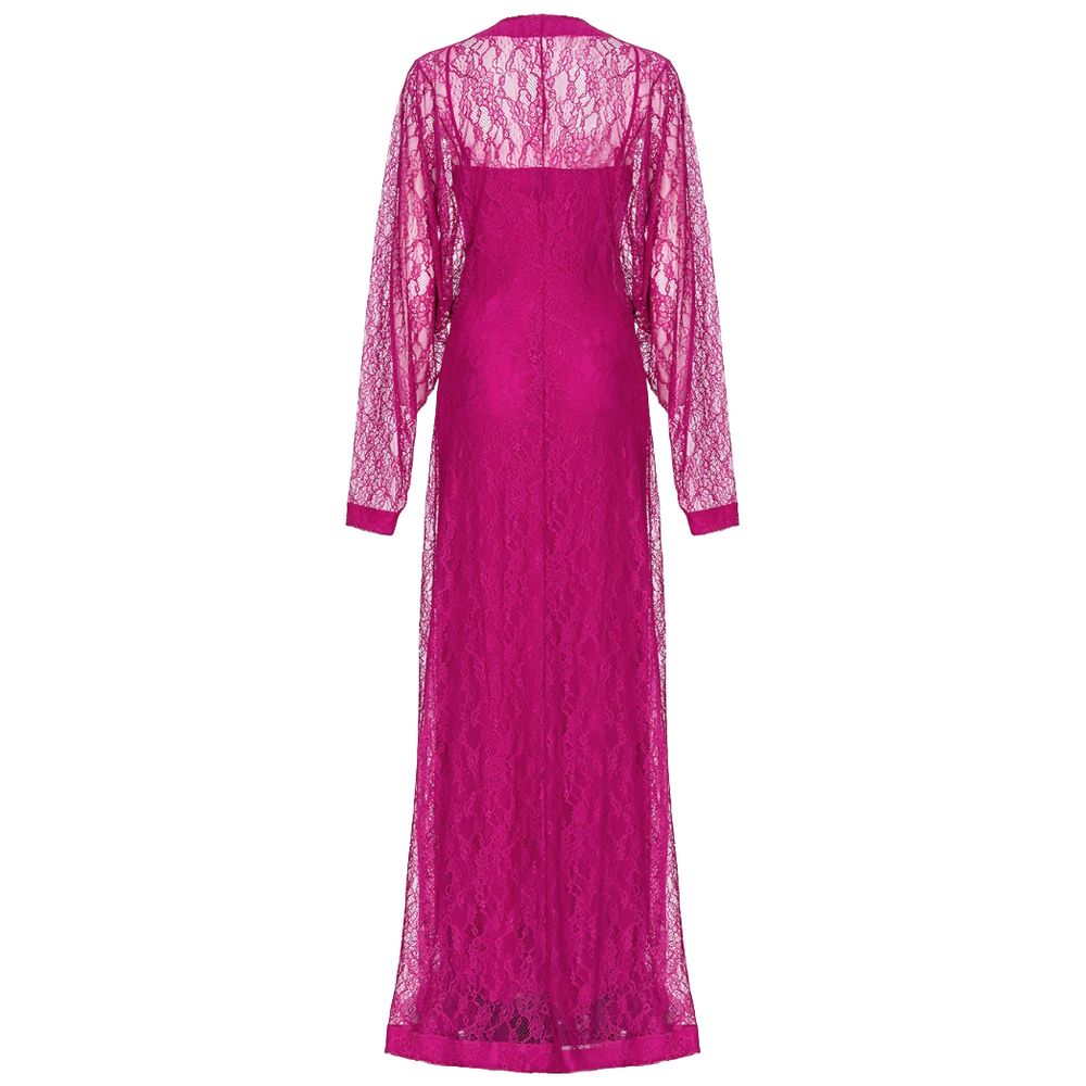 Robe Pinko en dentelle violette