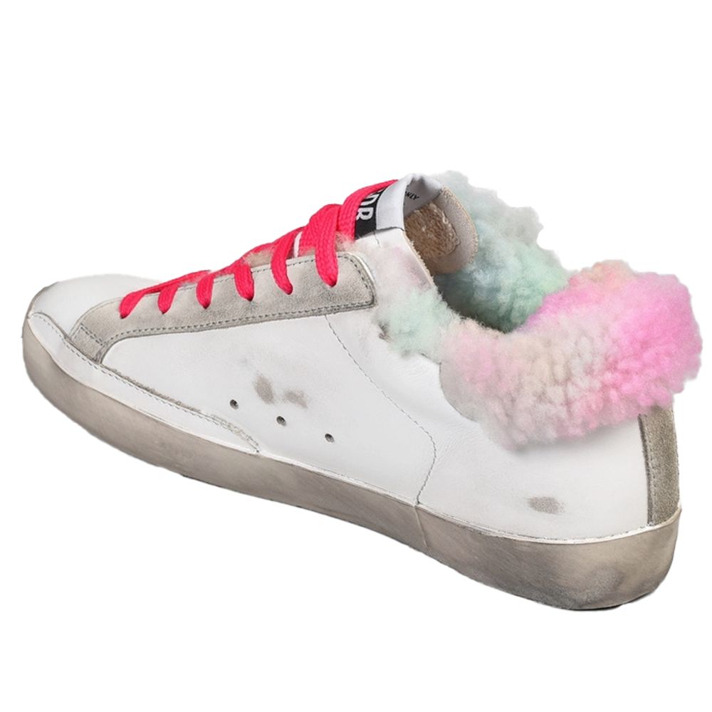 "Baskets Golden Goose Superstar blanches"