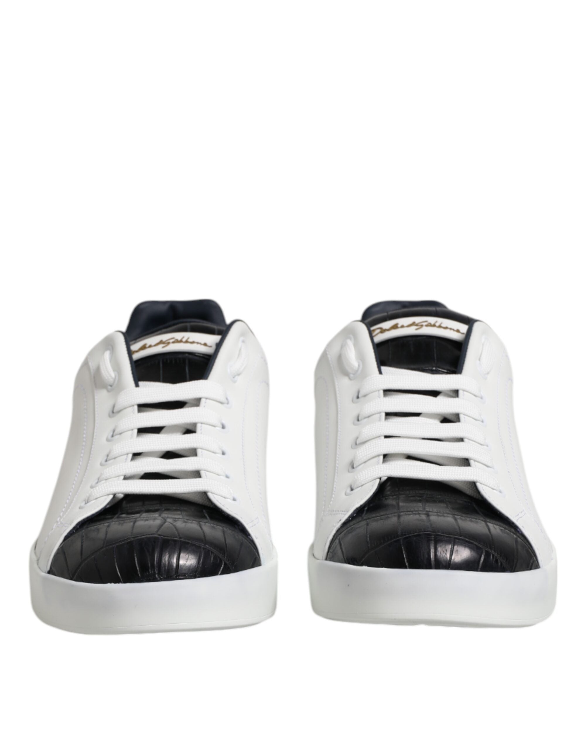 Baskets Dolce & Gabbana Portofino blanches et noires