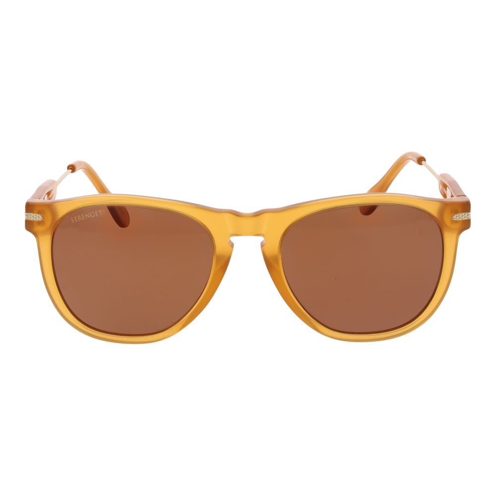 Lunettes de soleil Orange panto miel