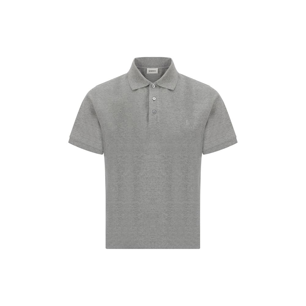 Polo Saint Laurent Cassandre gris