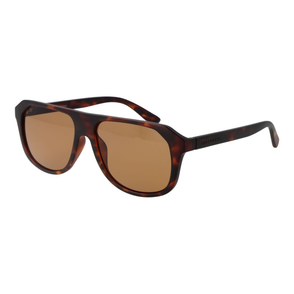 Lunettes de soleil Brown aviator brunes
