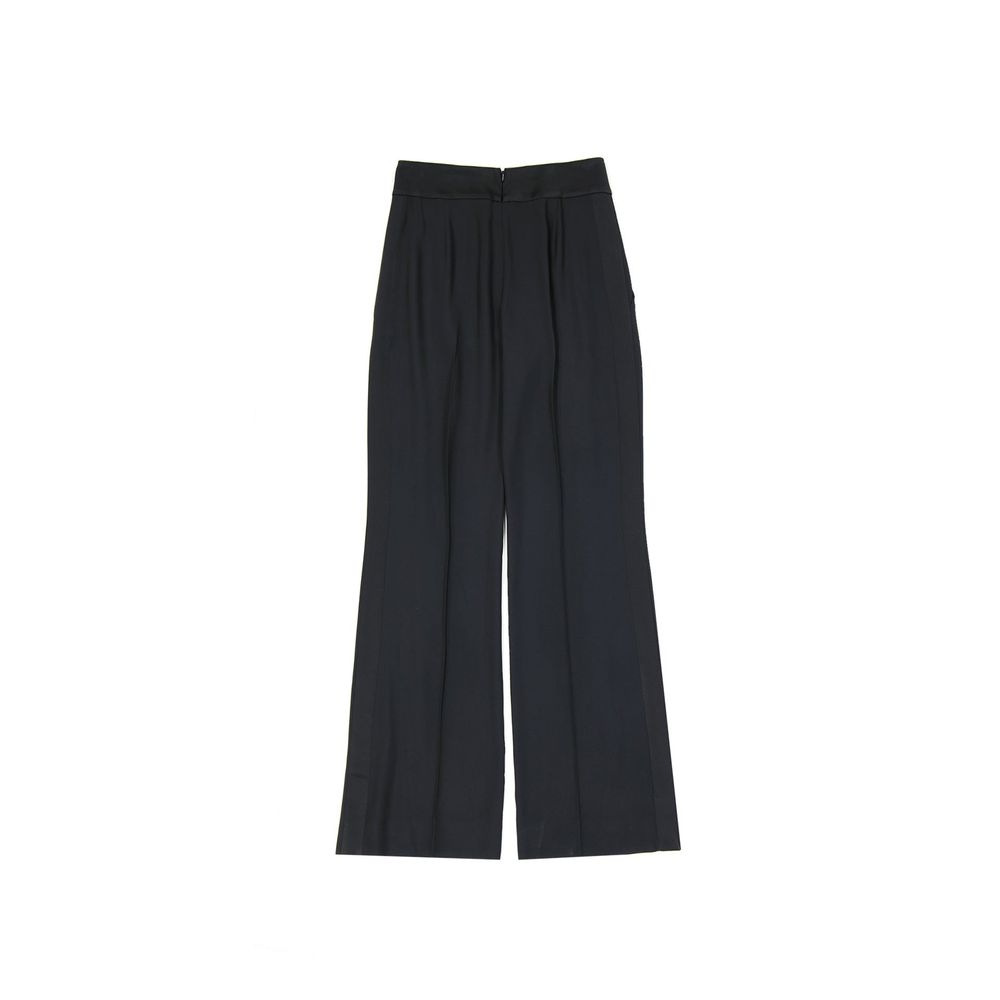 Pantalon Alberta Ferretti jambes évasées noir
