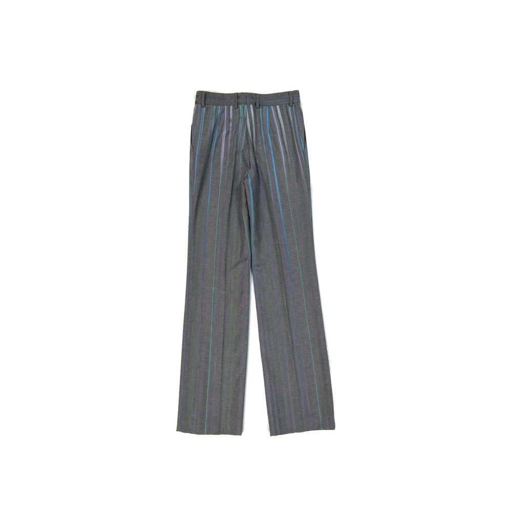 Pantalon Alberta Ferretti évasé noir