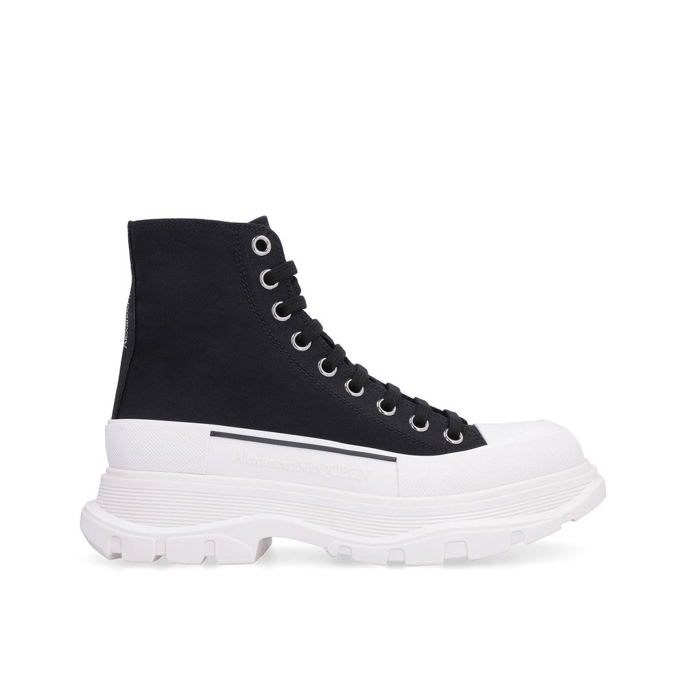 Baskets Alexander McQueen Treadslick noires