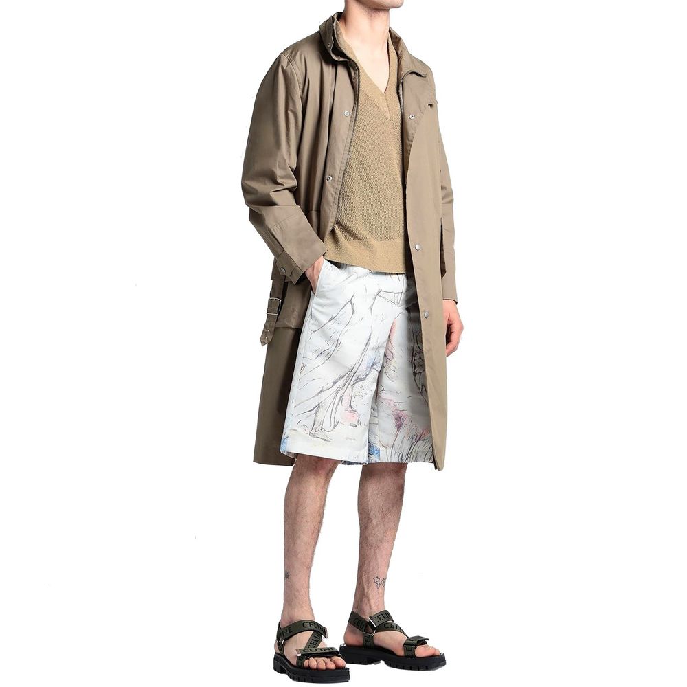 Shorts Alexander McQueen William Blake beiges