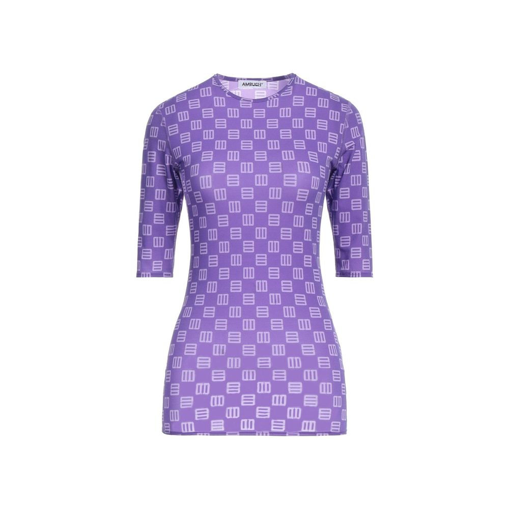 T-shirt Ambush col rond neutre