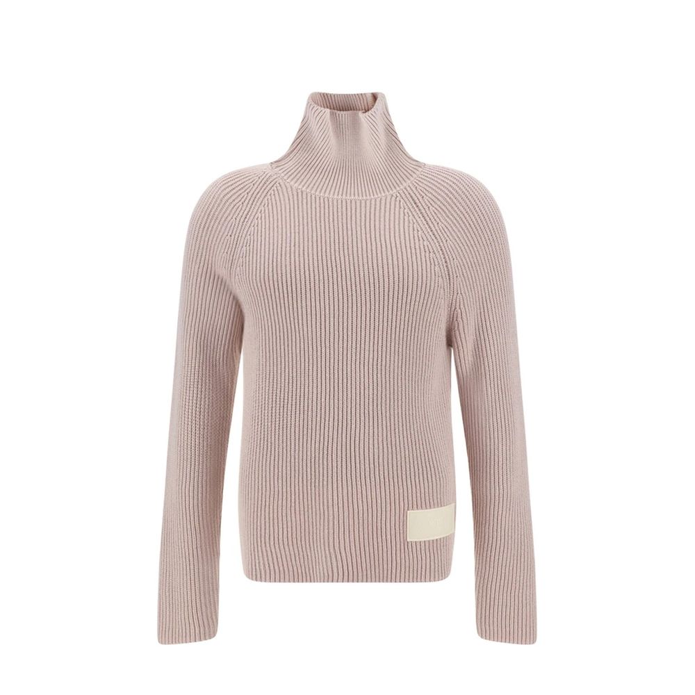 Pull col roulé Ami De Coeur noir