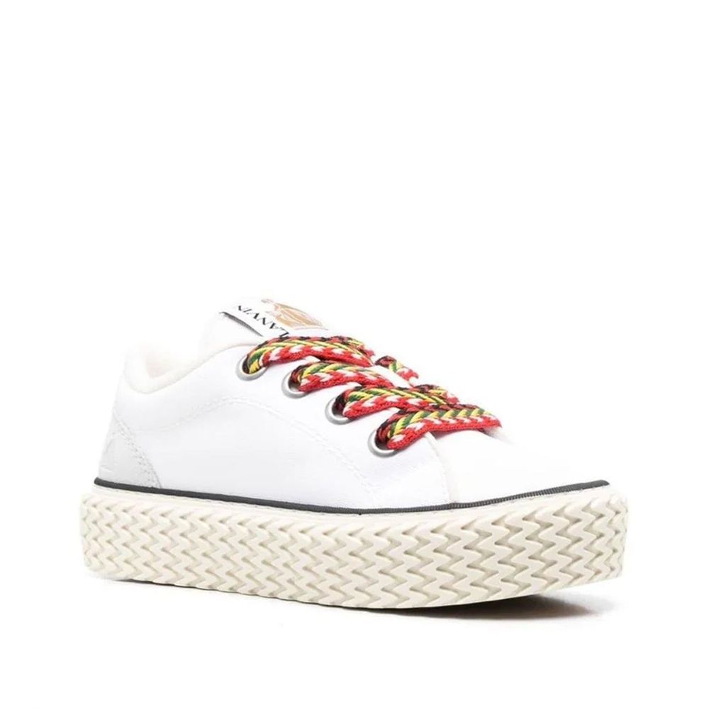 Baskets en cuir blanches