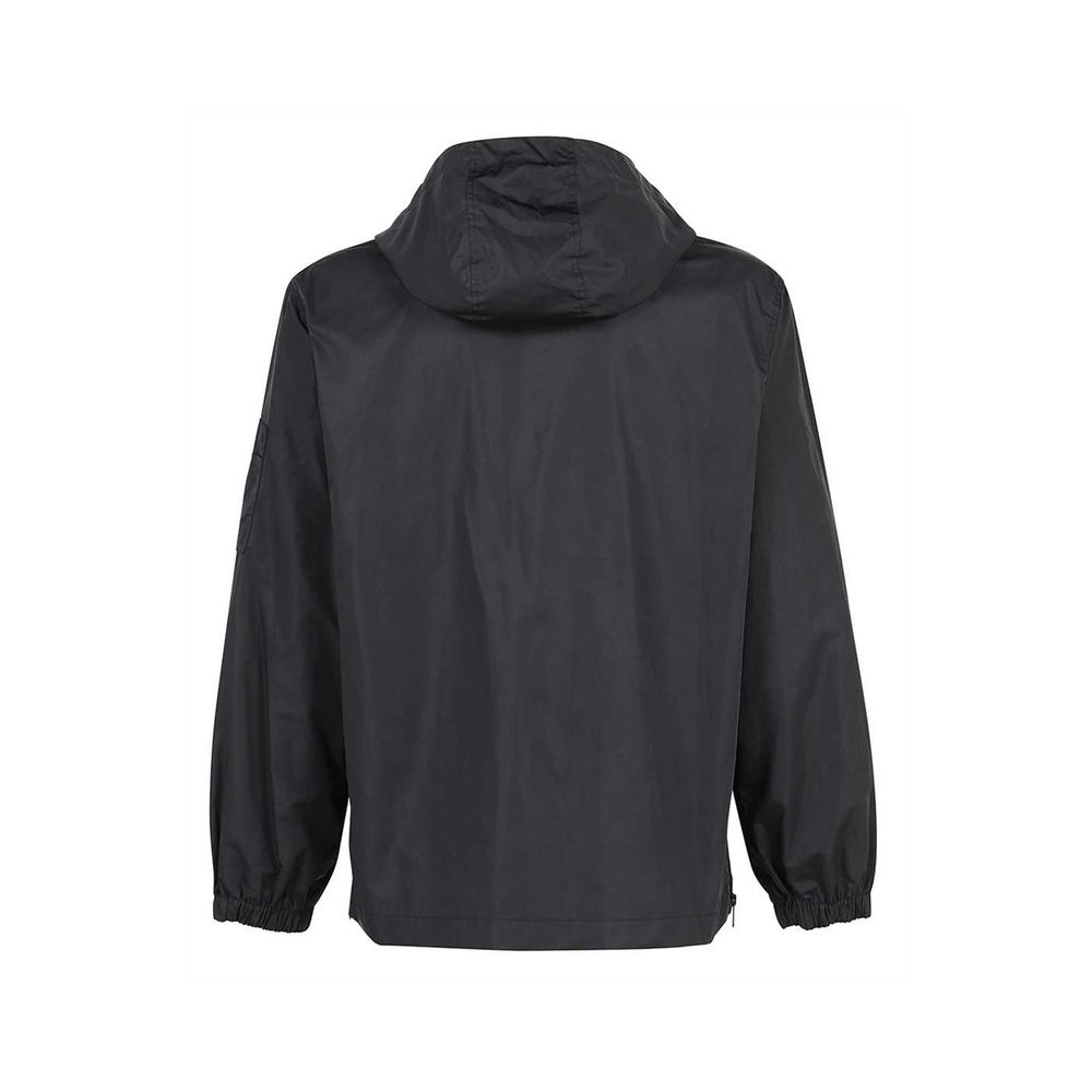 Veste à capuche Logo hommes noires