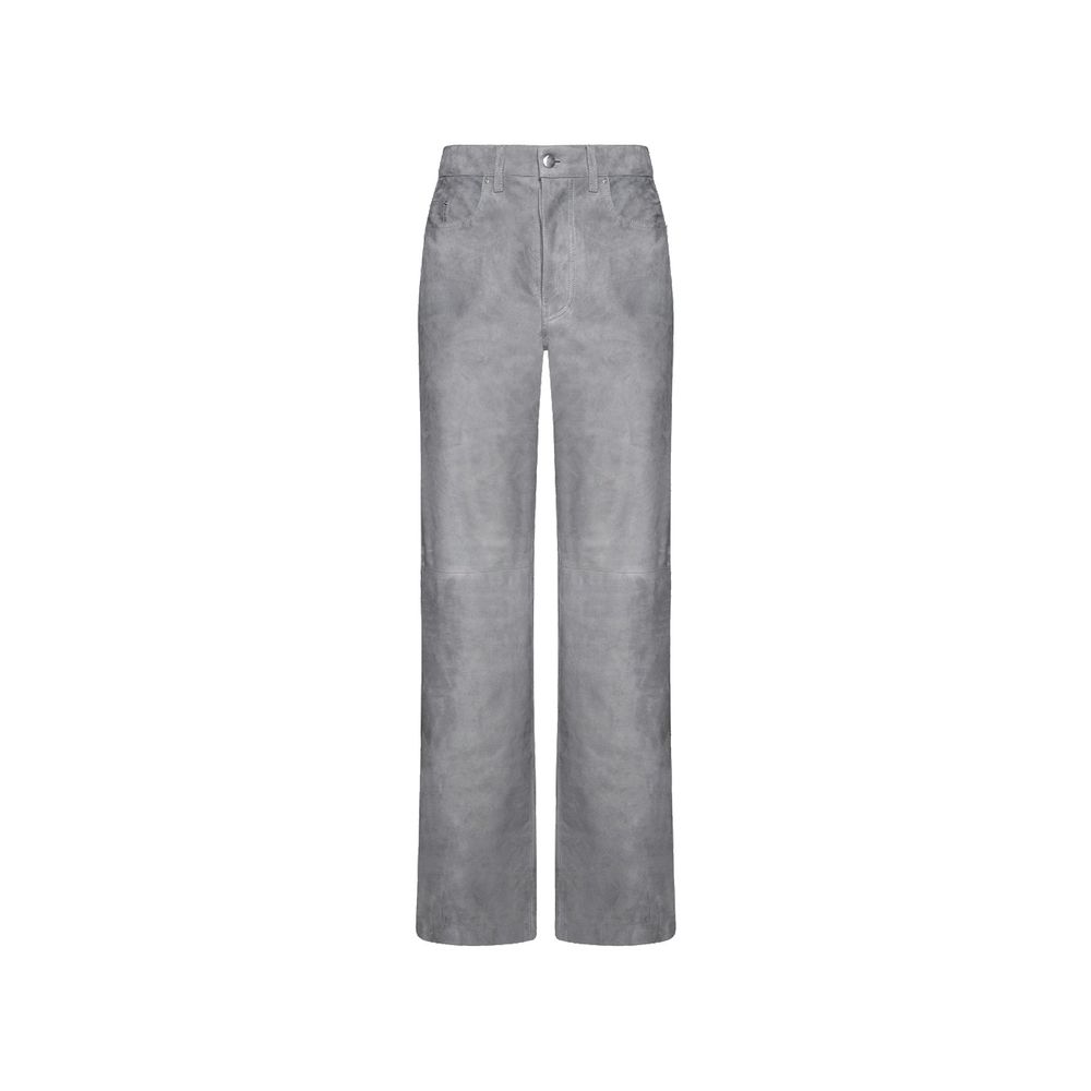 Pantalon Amiri en cuir noir