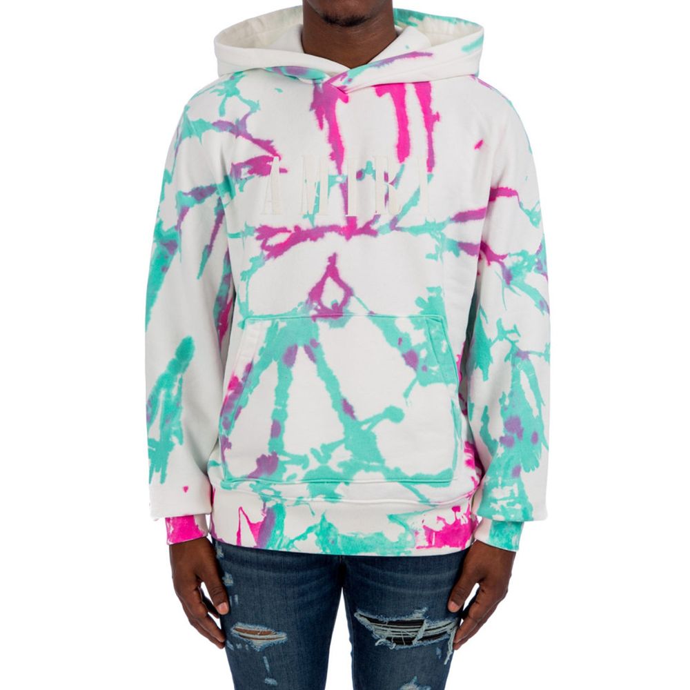 Hoodie Amiri tie-dye multicolore
