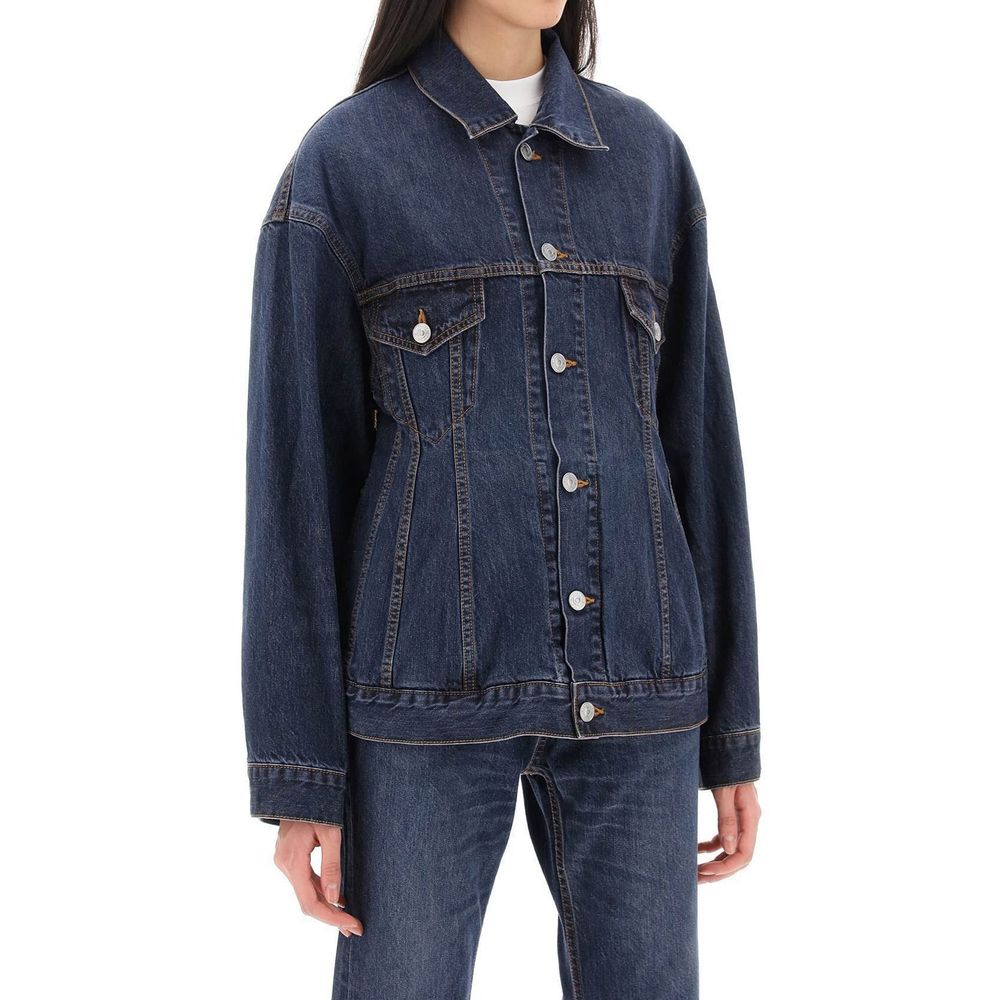 Veste Hourglass en denim bleue