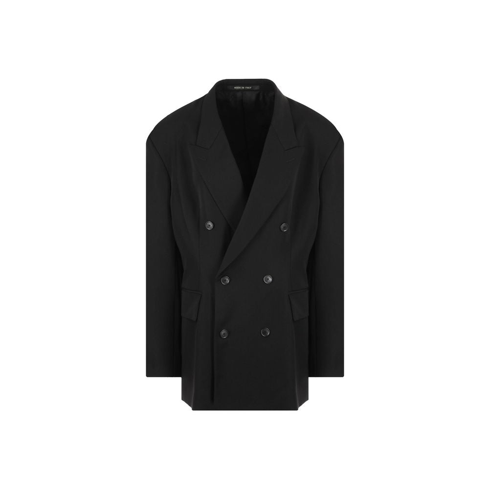 Veste femme 100% laine cintrée noire
