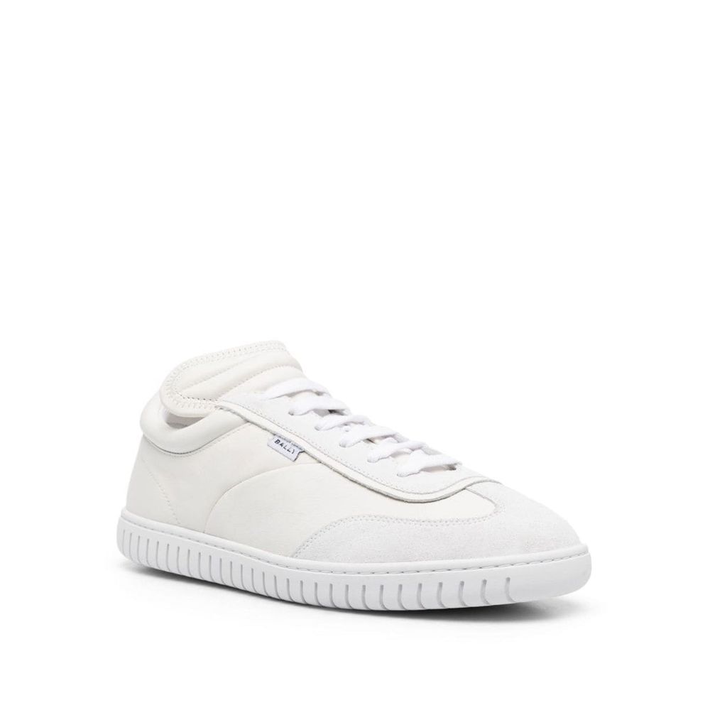 Baskets en cuir italiennes blanches