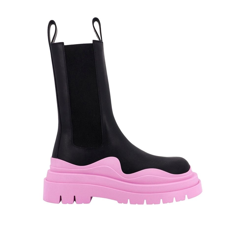 Bottines en cuir noires
