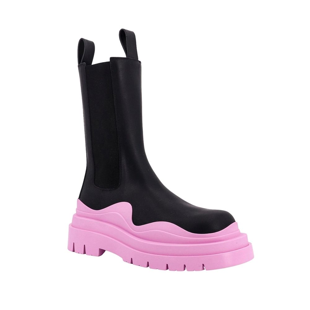 Bottines en cuir noires