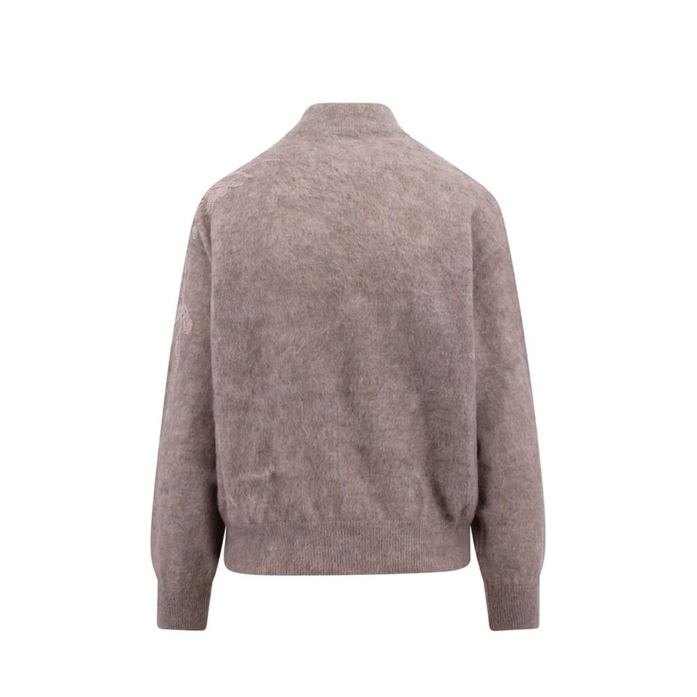 T-Neck Brunello Cucinelli à motifs multicolores