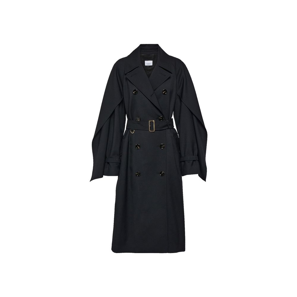 Manteau Blend Wool trench beige